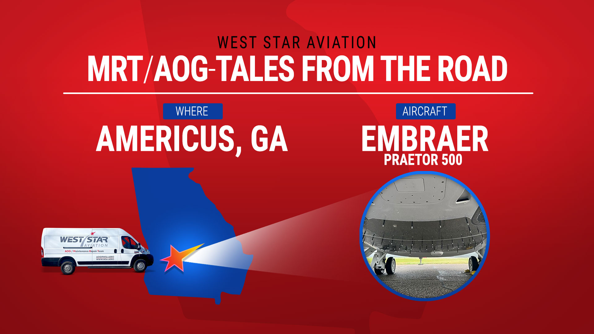 Americus, Georgia: Embraer Praetor 500